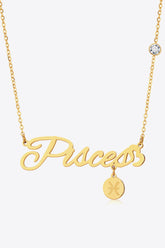 Constellation Pendant Zircon Necklace - Shah S. Sahota